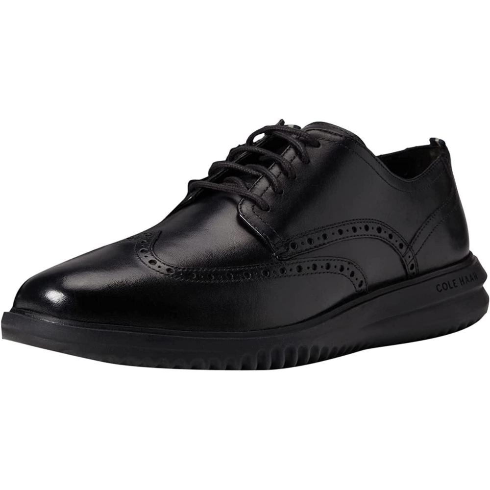 imageCole Haan Mens Original Grand Shortwing OxfordBlack LeatherBlack