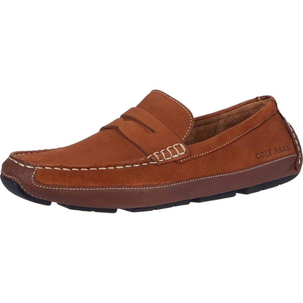 imageCole Haan Mens Wyatt Penny Driver Driving Style LoaferBritish Tan