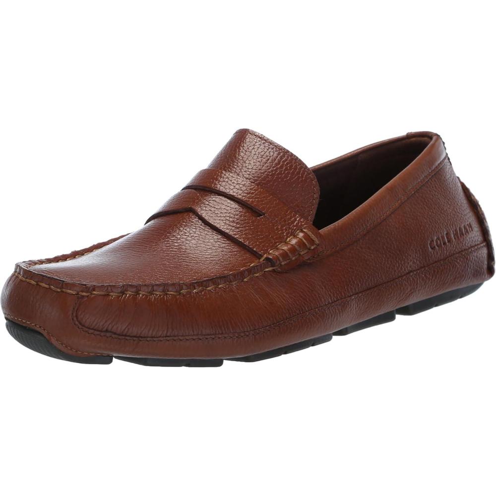 imageCole Haan Mens Wyatt Penny Driver Driving Style LoaferBritish TanNicoti