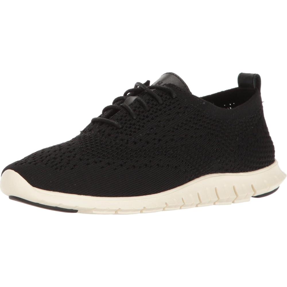 imageCole Haan Mens Zerogrand No STCH OxfordBlk KntLthrIv