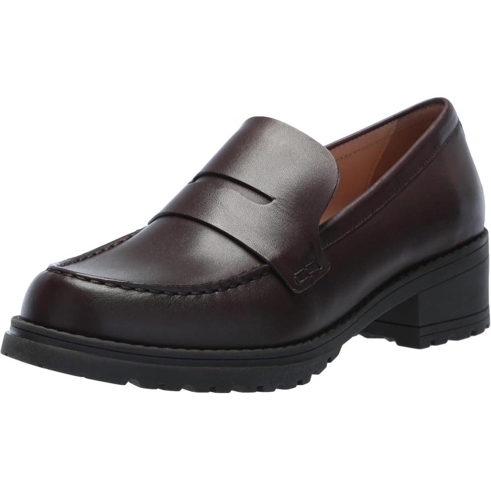 imageCole Haan Womens Camea Lug Loafers FlatCh Madeira Ltr