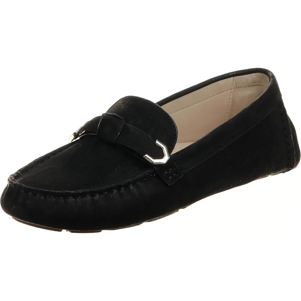 imageCole Haan Womens Evelyn Bow Driver Driving Style LoaferBlack Leather