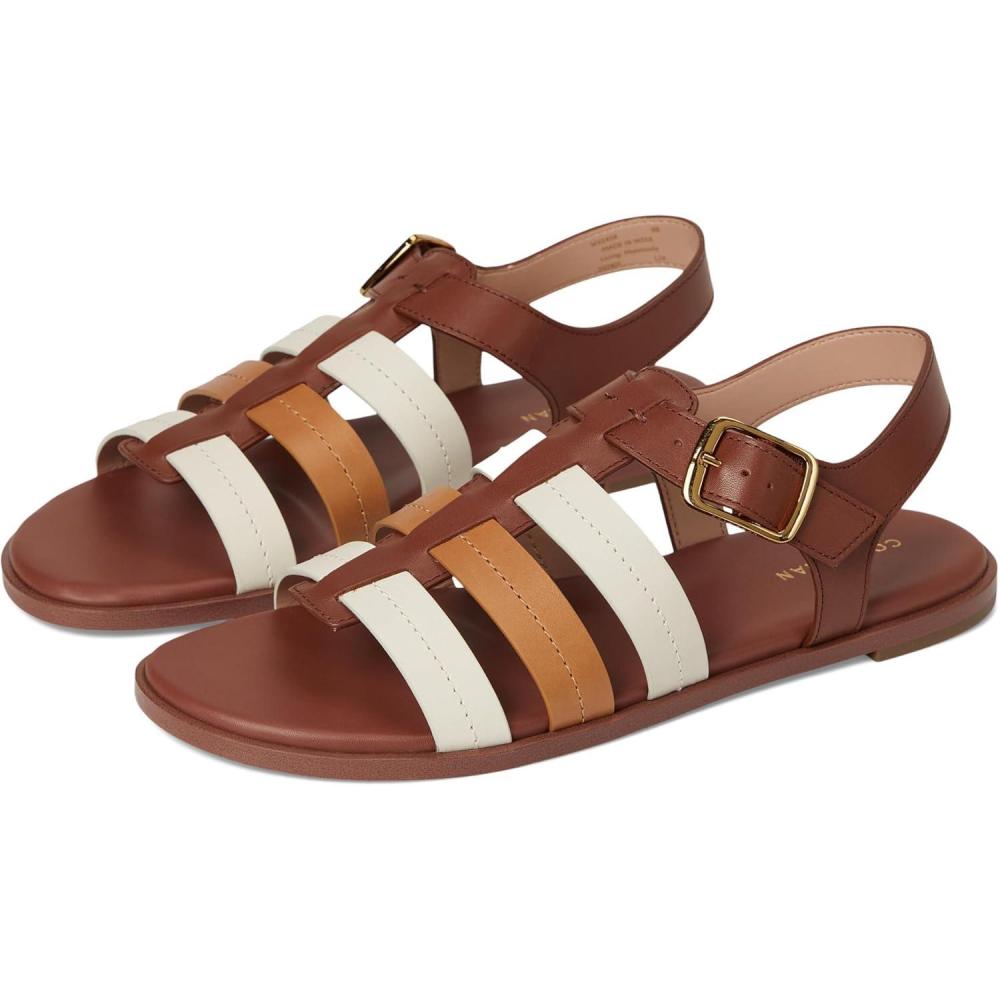 imageCole Haan Womens Flynn Fishman SandalsCh Dk Cuoio Ltr