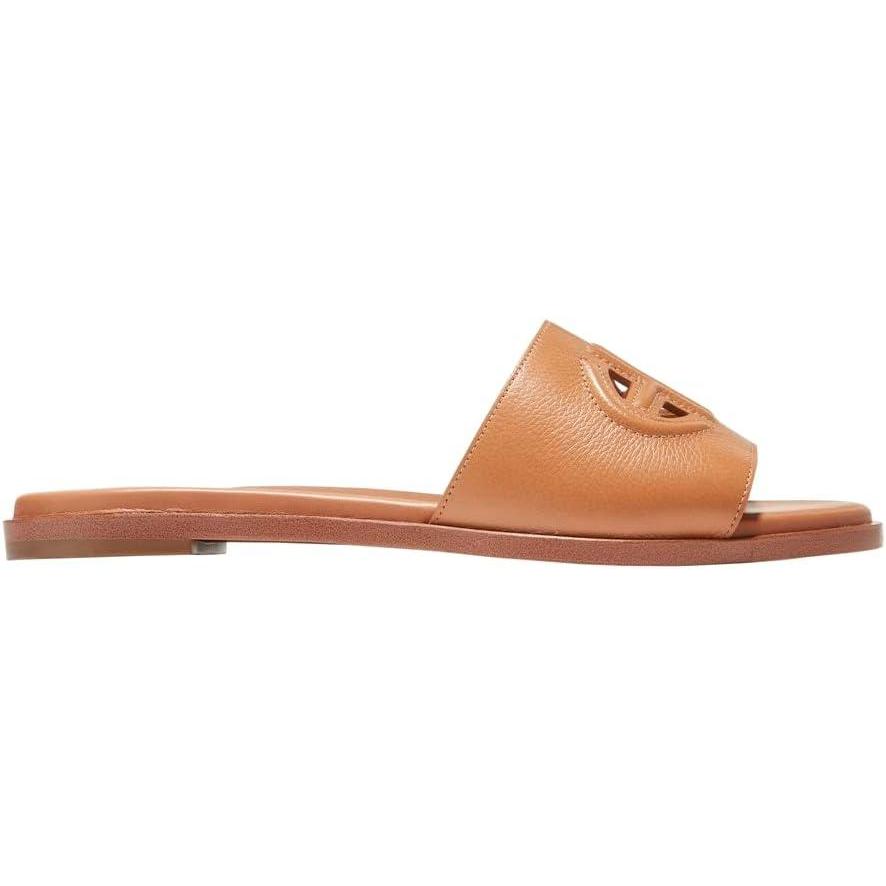 imageCole Haan Womens Flynn Logo Slide Sandal MulePecan Ltr