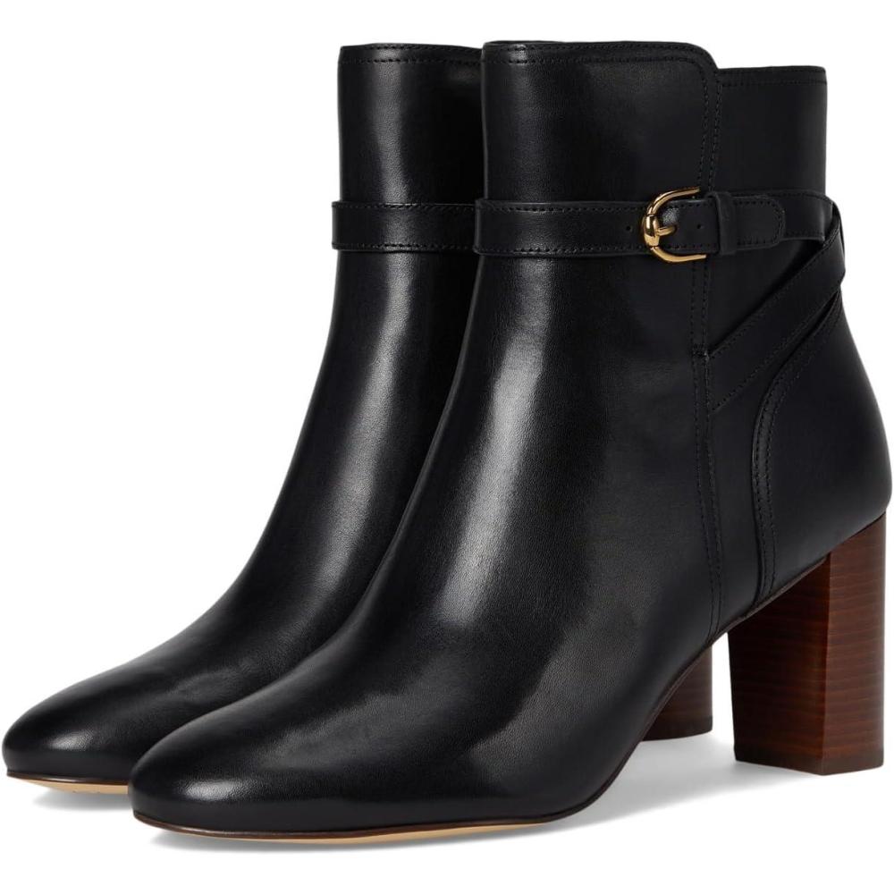 imageCole Haan Womens Glendale Jodhpur BootBlack LtrBrwn Stk