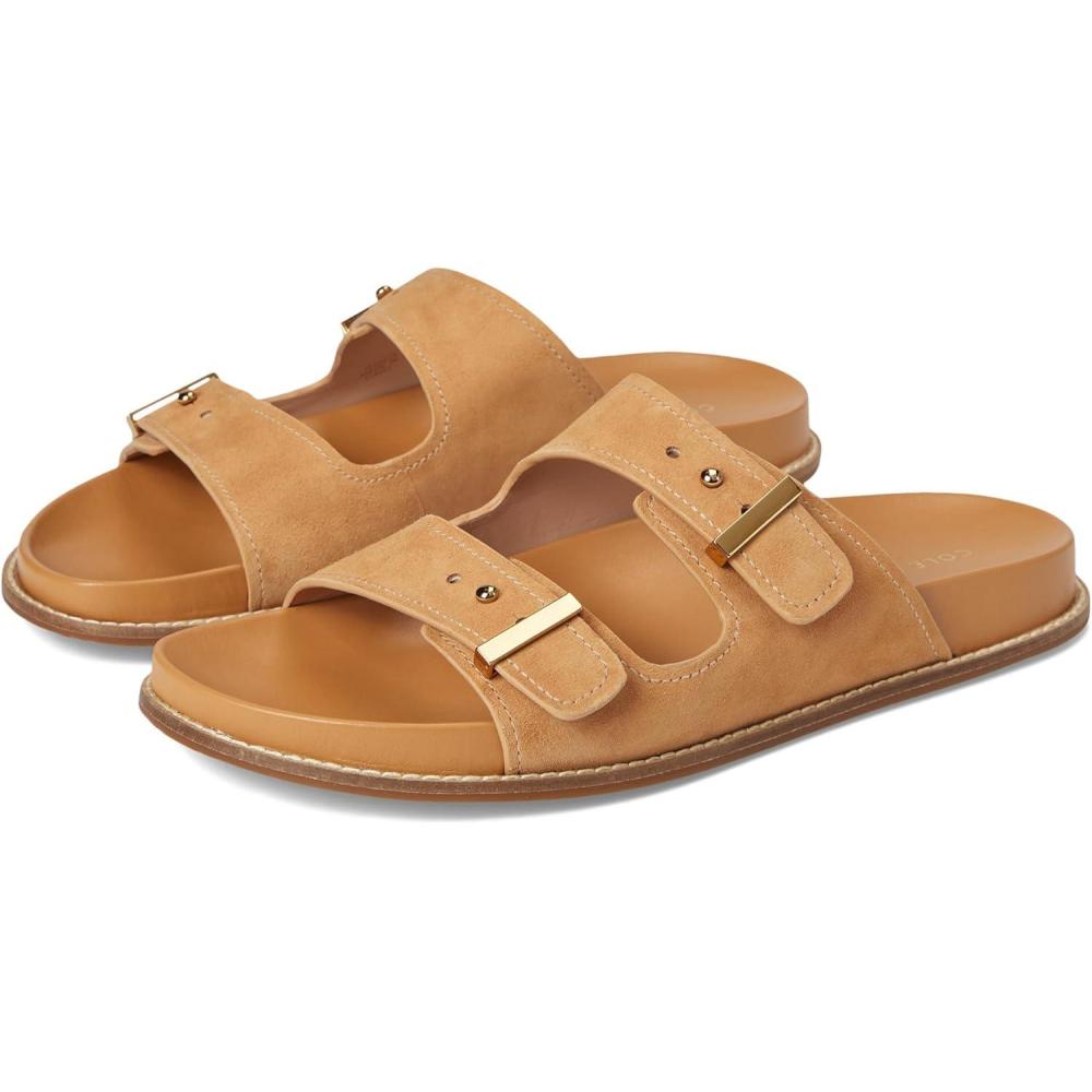 imageCole Haan Womens Marisol Footbed SandalsBiscuit Sde
