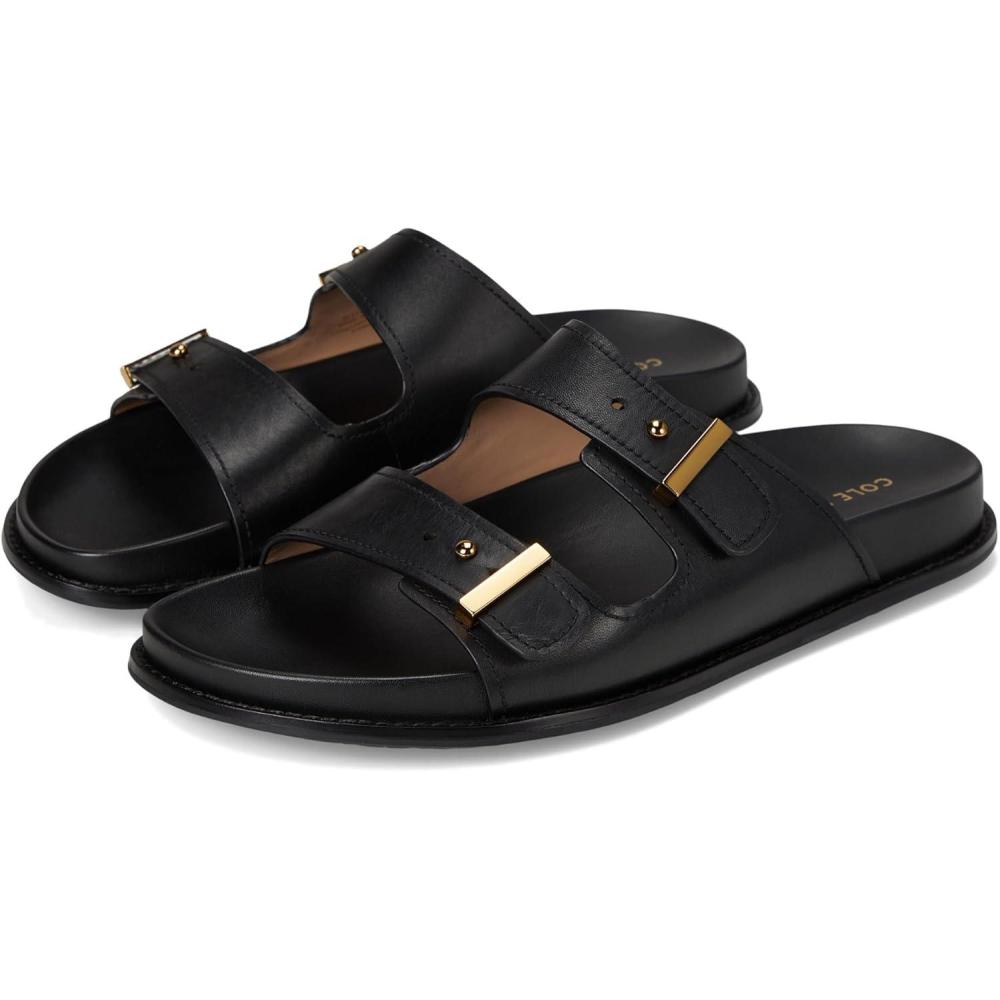 imageCole Haan Womens Marisol Footbed SandalsBlack Ltr