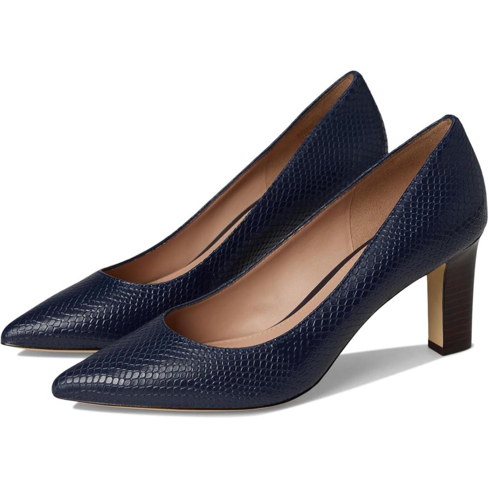 imageCole Haan Womens Mylah 75mm PumpsMidnightSnk Prnt