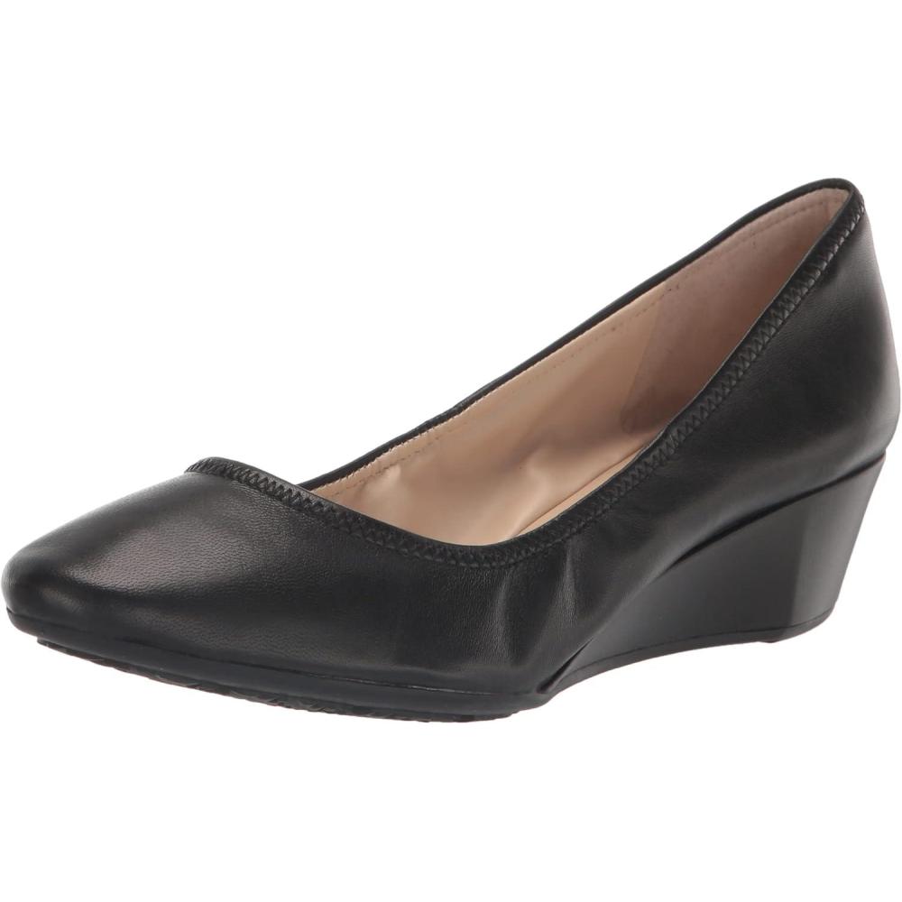 imageCole Haan Womens Sloane WedgeBlack Leather