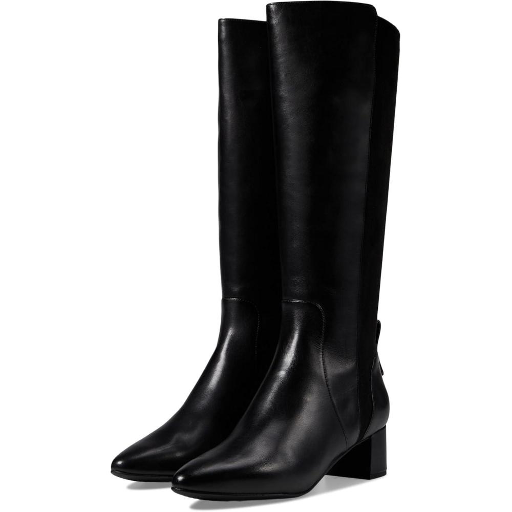 imageCole Haan Womens The Goto Block Heel Tall Boot 45mm FashionBlack Ltr