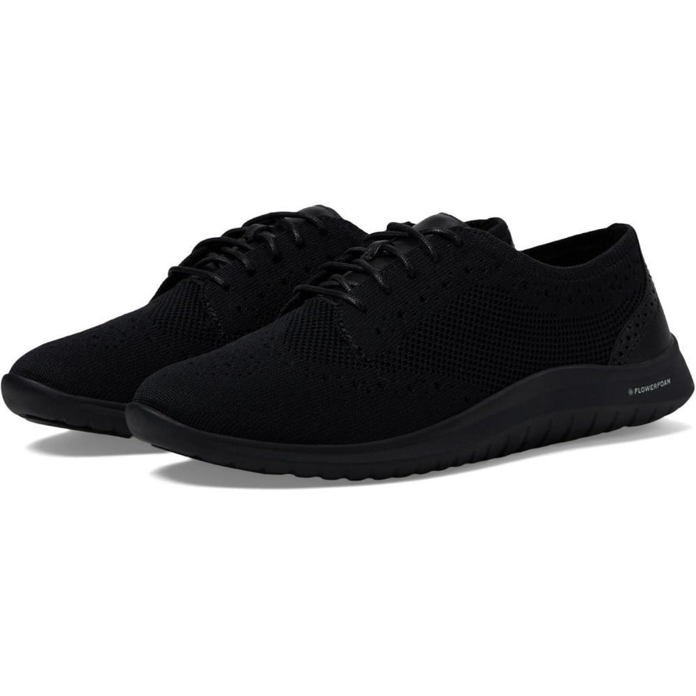 imageCole Haan Womens Zerogrand Meritt Stitchlite OxfordBlk KnitLtrBlk