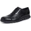 imageCole Haan Mens Zerogrand Wing OX Leather Oxford black closed holeblack 10 Wide US