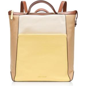Cole Haan Convertible Backpack, New British Tan(Pale Banana  Ivory  British Tan  Soft Buff)