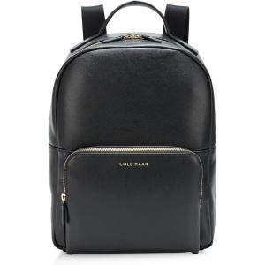 Cole Haan Delancey Saffiano Backpack, CH Midnight Moon(Black)