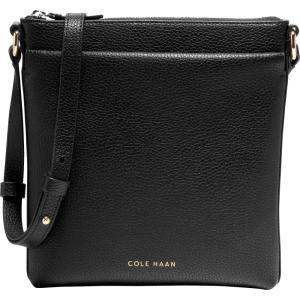 Cole Haan Emily Leather Crossbody(Black)