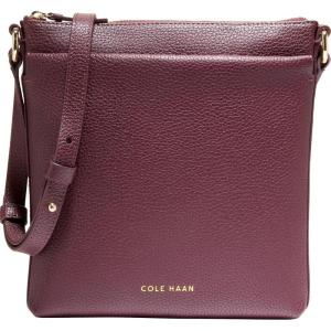 Cole Haan Emily Leather Crossbody(Ch Black Garnet)
