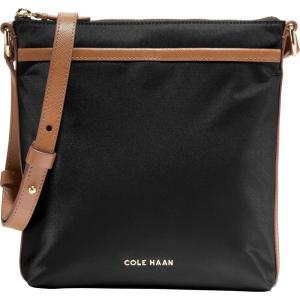 Cole Haan Emily Nylon Crossbody(Black / Ch Godlen)
