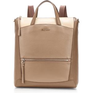 Cole Haan Grand Ambition Leather Backpack, Dark Cuoio(Irish Coffee/Truff)