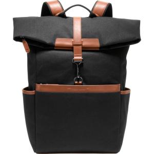 Cole Haan Judson Brushed Twill Backpack, CH Midnight MN/BT(Black/New British)