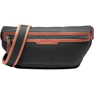 Cole Haan Judson Brushed Twill Crossbody(Black/New British)