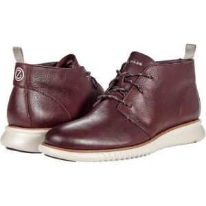 Cole Haan Men’s 2.ZEROGRAND Chukka Boot(Ch Pinot/Dove Gray)