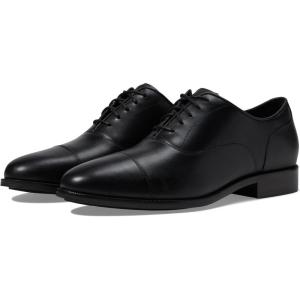 Cole Haan Men’s Bedford Cap Toe Oxfords(Black/Black Wp)
