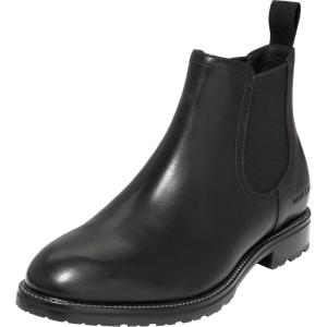 Cole Haan Men’s Berkshire Lug Chelsea Boot Fashion(Black/Ch Sequoia)
