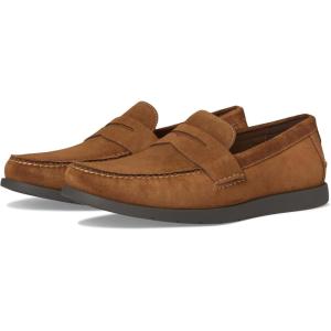 Cole Haan Men’s Brower Penny Loafers(Spiced Brown Suede)