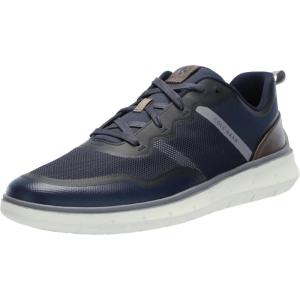 Cole Haan Men’s Generation Zerogrand Txt Sneaker(Navy/Truffle/Ivory)