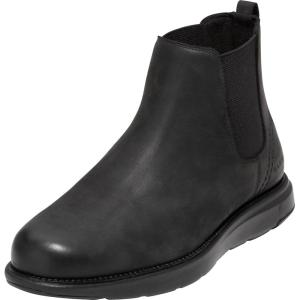 Cole Haan Men’s Grand Atlantic Chelsea Boot(Black/Black Wr)