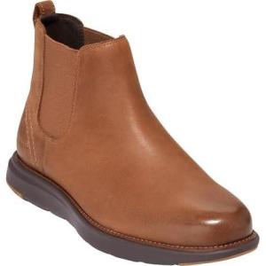 Cole Haan Men’s Grand Atlantic Chelsea Boot(Brit Tan/Java Wr)