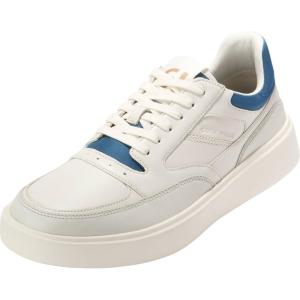 Cole Haan Men’s Grand Crosscourt Traveler Setshot Sneakers(Ivory/Dk Blue)