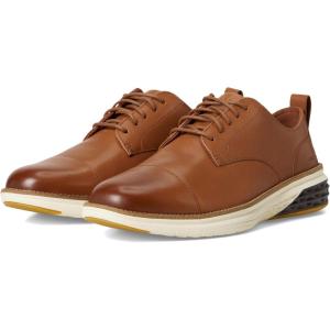 Cole Haan Men’s Grand Hurrion Cap Toe Oxfords(British Tan)