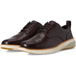 Cole Haan Men’s Grand Hurrion Cap Toe Oxfords(Dk Choc/Ivory)