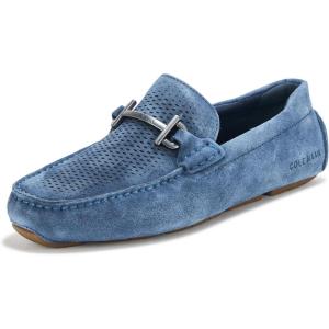 Cole Haan Men’s Grand Laser Bit Driver Driving Style Loafer(Big Dipper Suede/G)