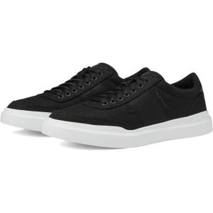 Cole Haan Men’s GrandPro Rally 2.0 Canvas Court Sneaker(Black/Optic White)