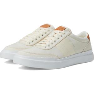 Cole Haan Men’s GrandPro Rally 2.0 Canvas Court Sneaker(Ivory/Nat Tan/Wht)