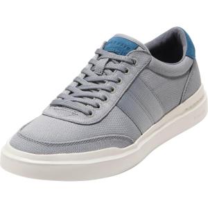 Cole Haan Men’s GrandPro Rally 2.0 Canvas Court Sneaker(Sea Stone/Ind Teal)