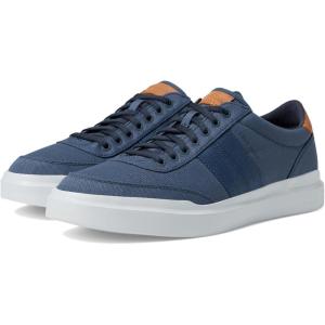 Cole Haan Men’s GrandPro Rally 2.0 Canvas Court Sneaker(Vintage Indigo/Wht)