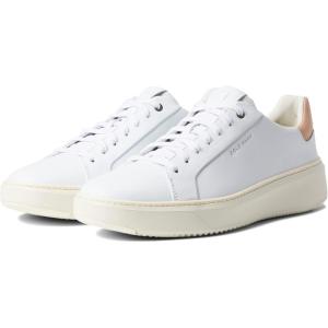 Cole Haan Men’s Grandpro Topspin Sneaker(Optic White/British Tan)