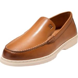 Cole Haan Men’s Greenwich Grand Venetian Loafers(Biscuit/Ivory)