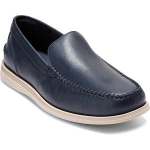 Cole Haan Men’s Harwich Venetian Loafers(Nvy Blz/Angora)