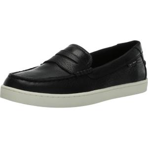 Cole Haan Men’s Nantucket Penny Loafer(Black Peb/Ivry)