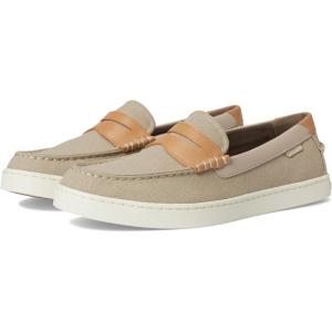 Cole Haan Men’s Nantucket Penny Txt Loafer(Lt Sesame/Biscuit)