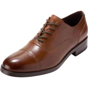 Cole Haan Men’s Newmark Grand Cap Toe Oxfords(British Tan/Dk Brn)