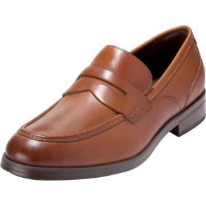 Cole Haan Men’s Newmark Grand Penny Loafers(British Tan/Dk Brn)