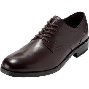 Cole Haan Men’s Newmark Grand Plain Toe Oxfords(Dk Choco/Black)