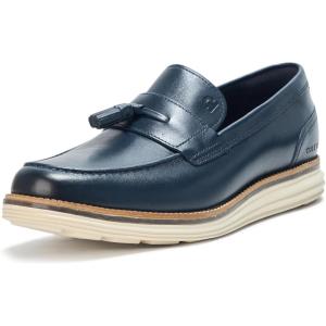 Cole Haan Men’s Original Grand Meridian Tassel Loafers(Navy/Ivry/Ivry)