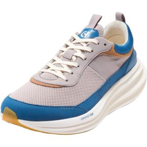 Cole Haan Men’s Original Grand Quadstreak Running Sneakers(Paloma/Dk Blue)