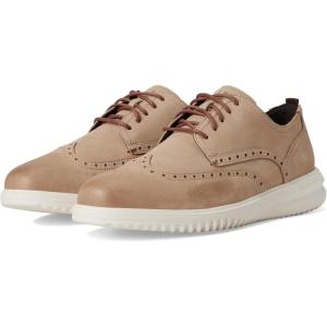 Cole Haan Men’s Original Grand Shortwing Oxford(Birchbeige Nubuck/Hickory/Ivory)